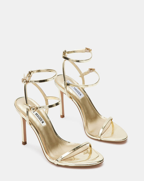 steve madden gold heels