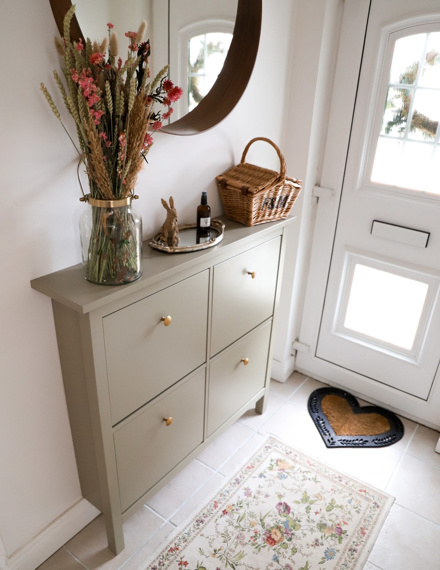 ikea hemnes shoe cabinet