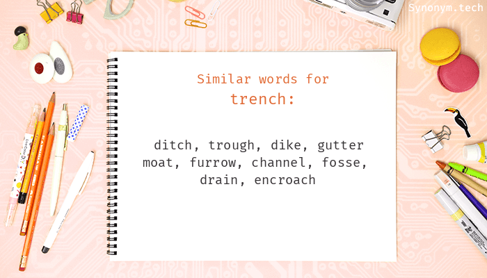 trench antonym