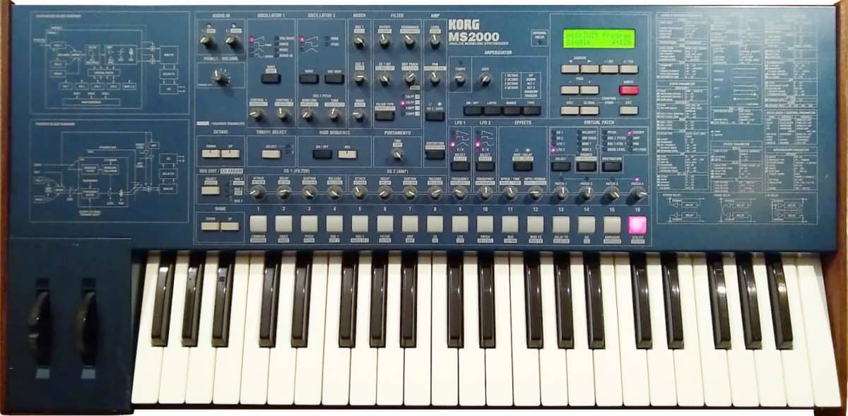 korg ms2000 synthesizer