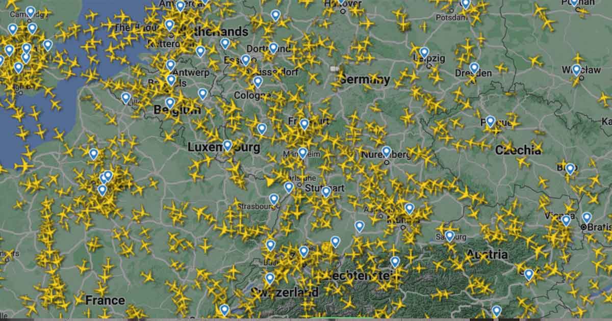 live flight tracking