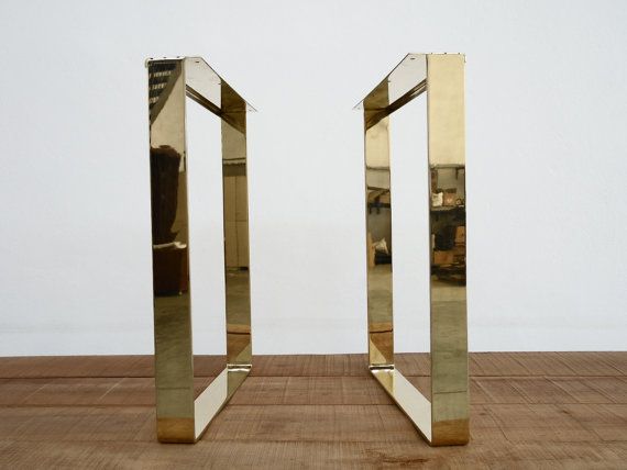 brass table legs