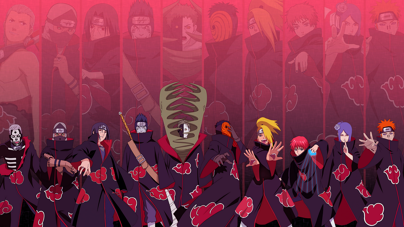 all the akatsuki members