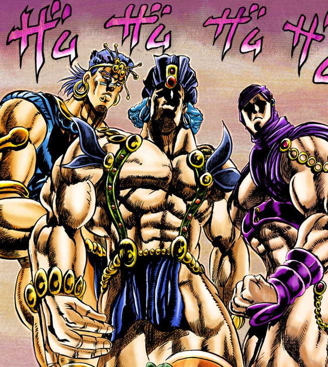 jojos bizarre adventure pillar men