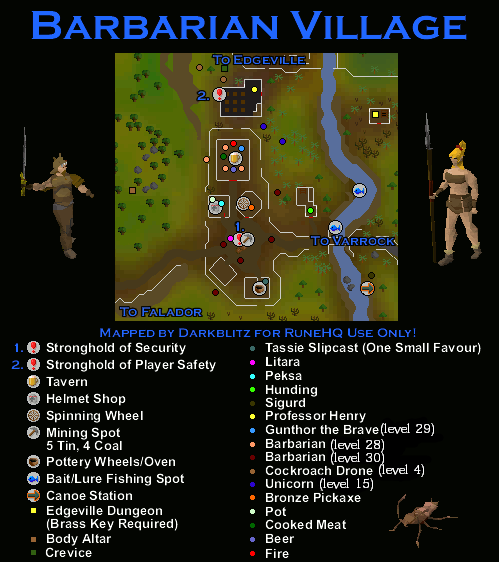 barbarian village dungeon