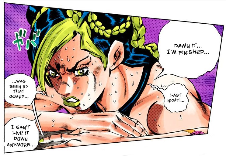 jolyne masturbating