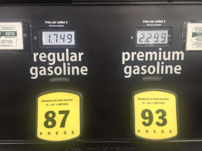 costco premium gas price