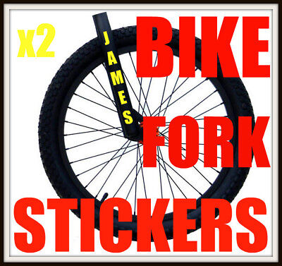 bike fork stickers