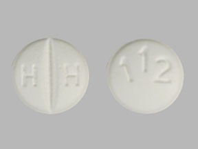 white round pill 112