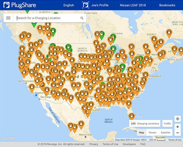 plug share near me