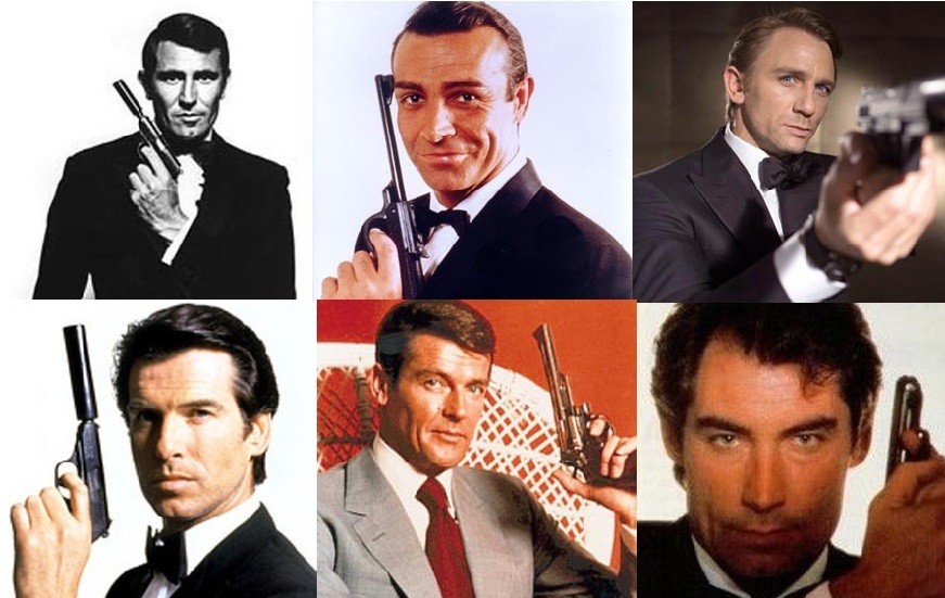 bond movies actors list