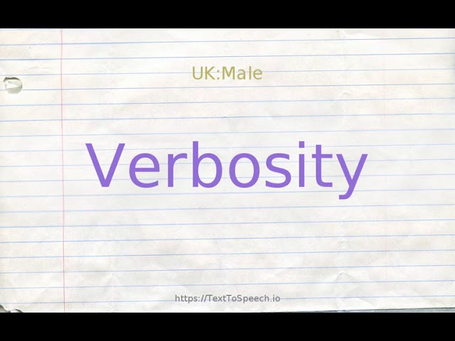 verbose antonym