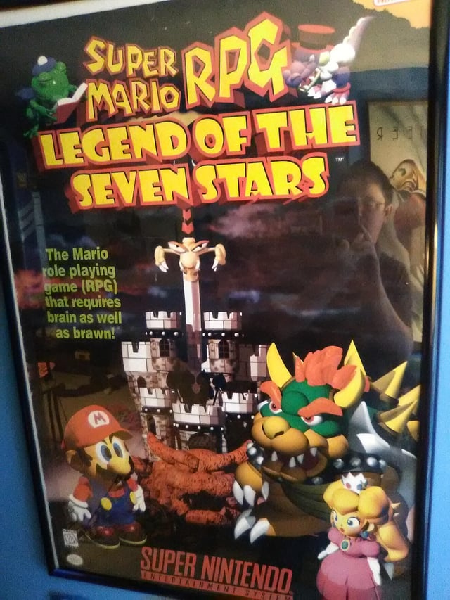 mario rpg poster