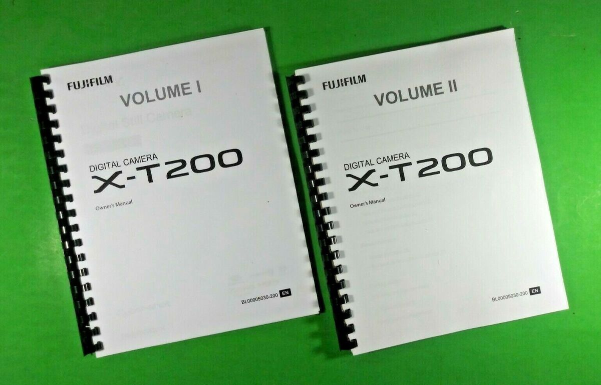 fujifilm t200 manual
