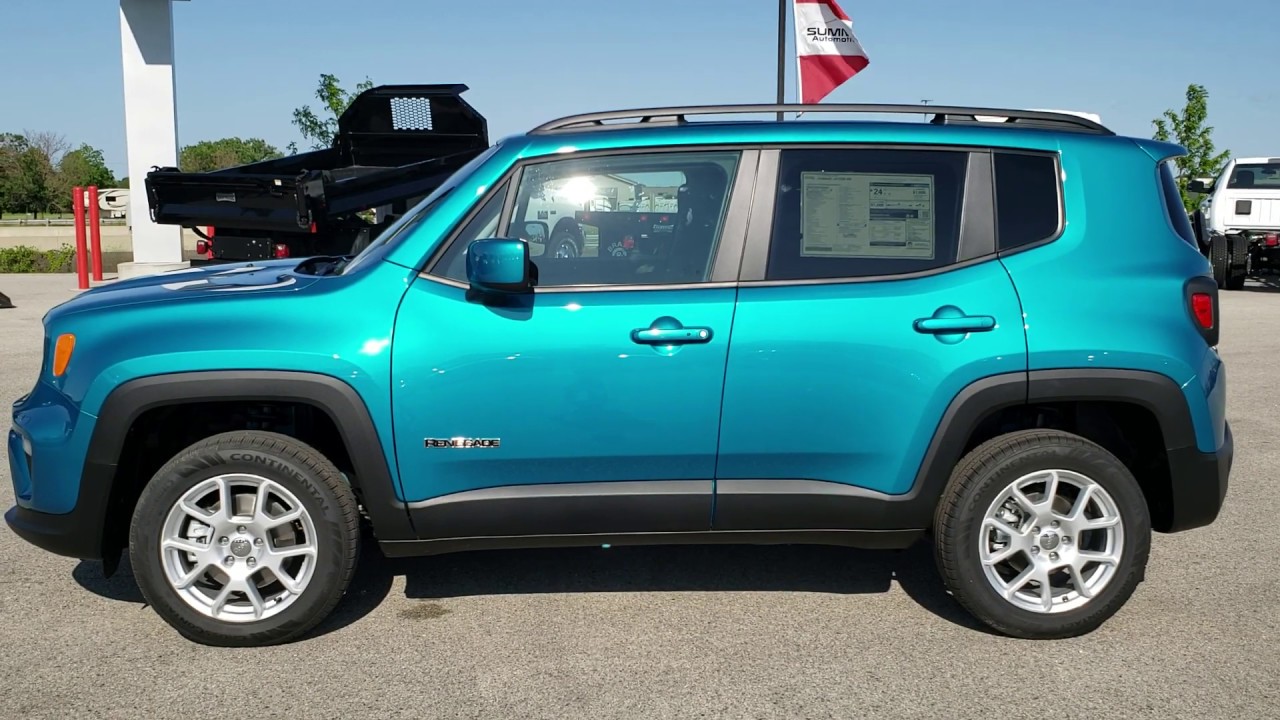 jeep renegade turquoise