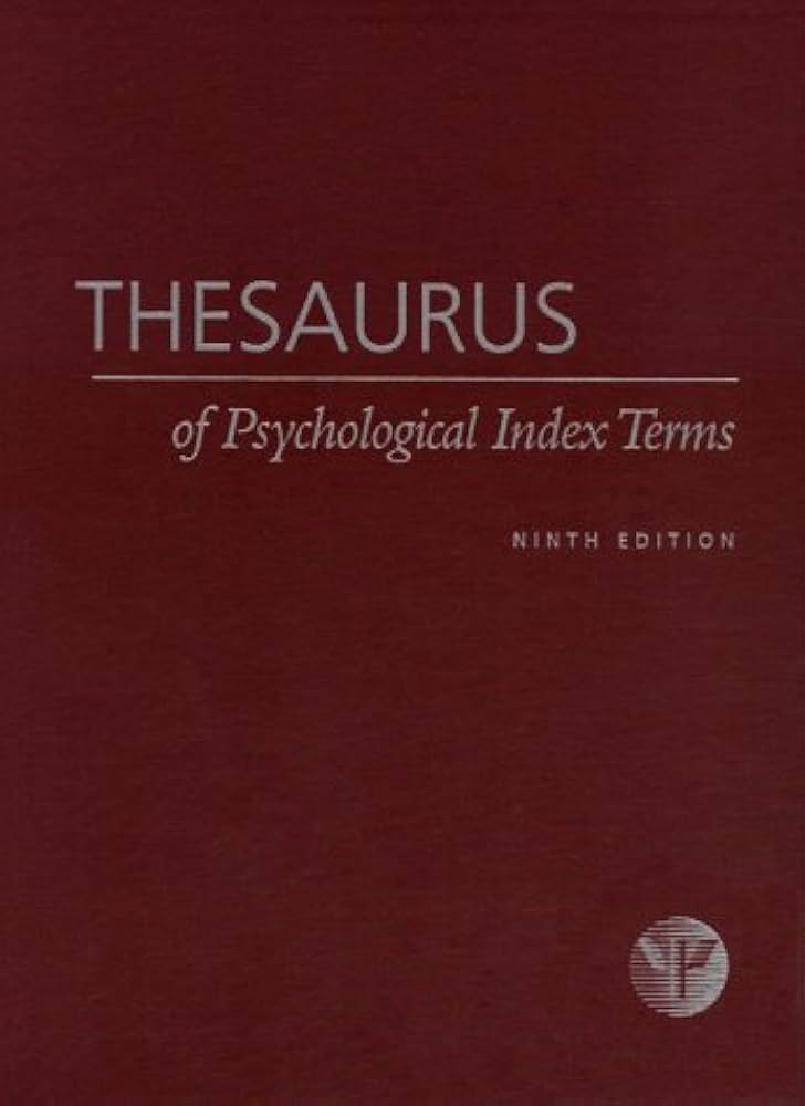 psychology thesaurus