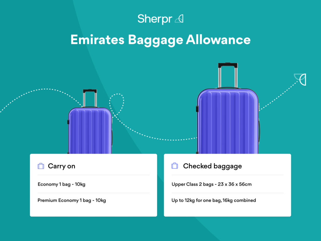 checked baggage emirates