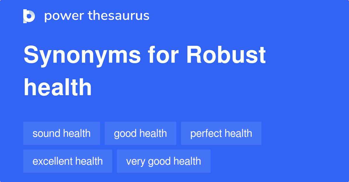 thesaurus robust