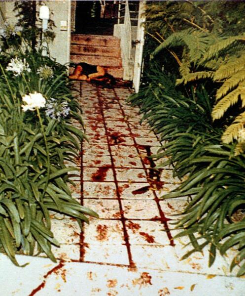 simpson crime scene pictures