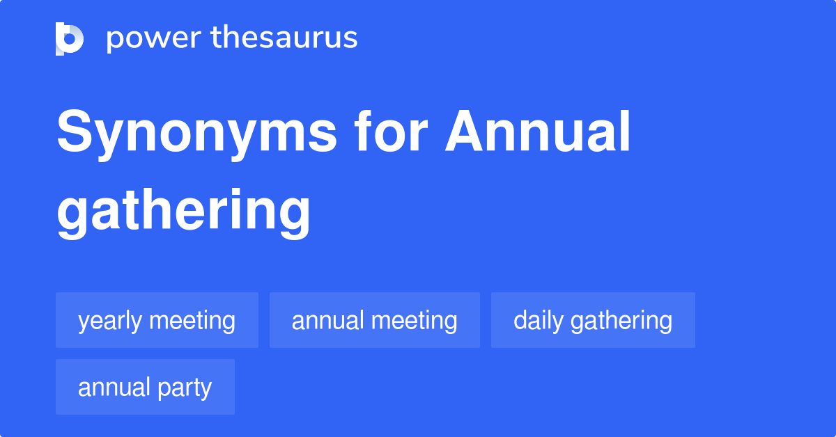 gather thesaurus