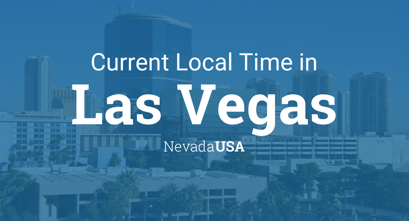 las vegas nv local time