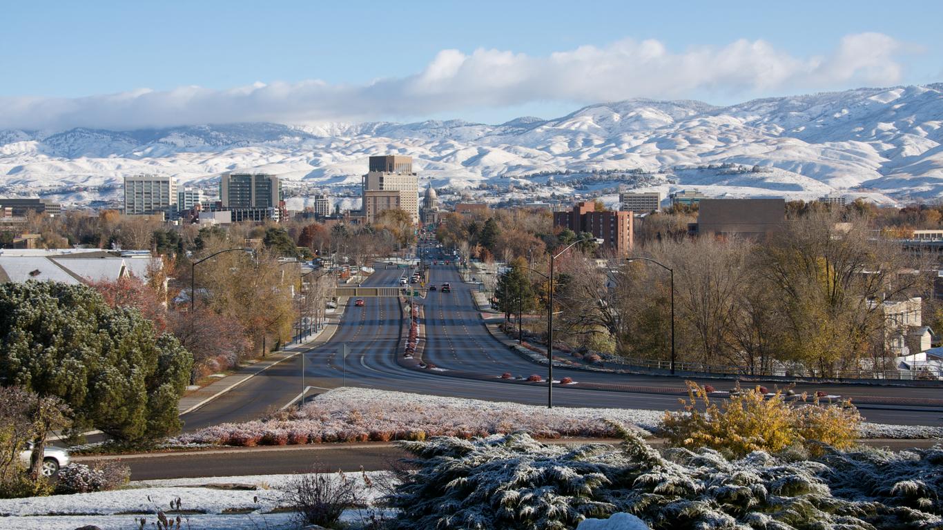 flights from john wayne to boise