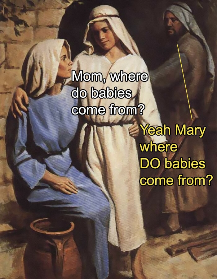 virgin mary memes