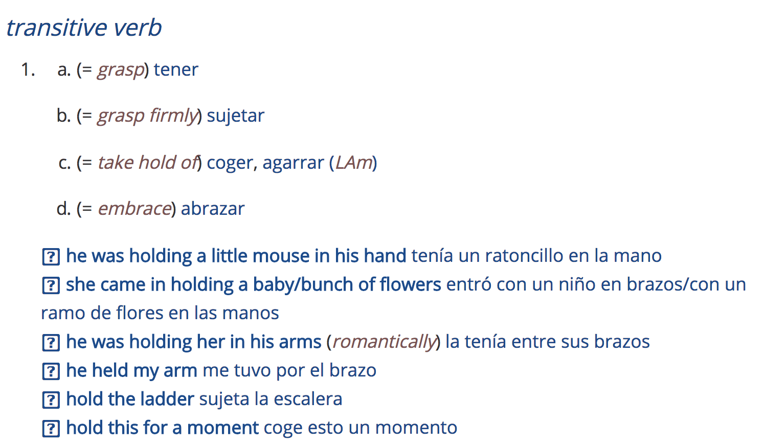 translate embrace spanish