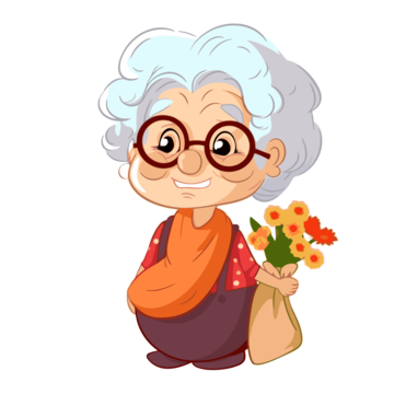 grandma clipart