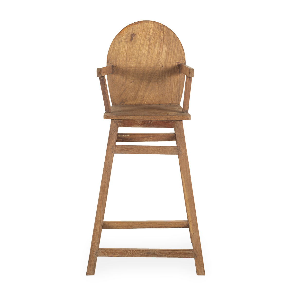 vintage wooden high chair