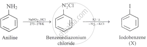 identify x in the following reaction