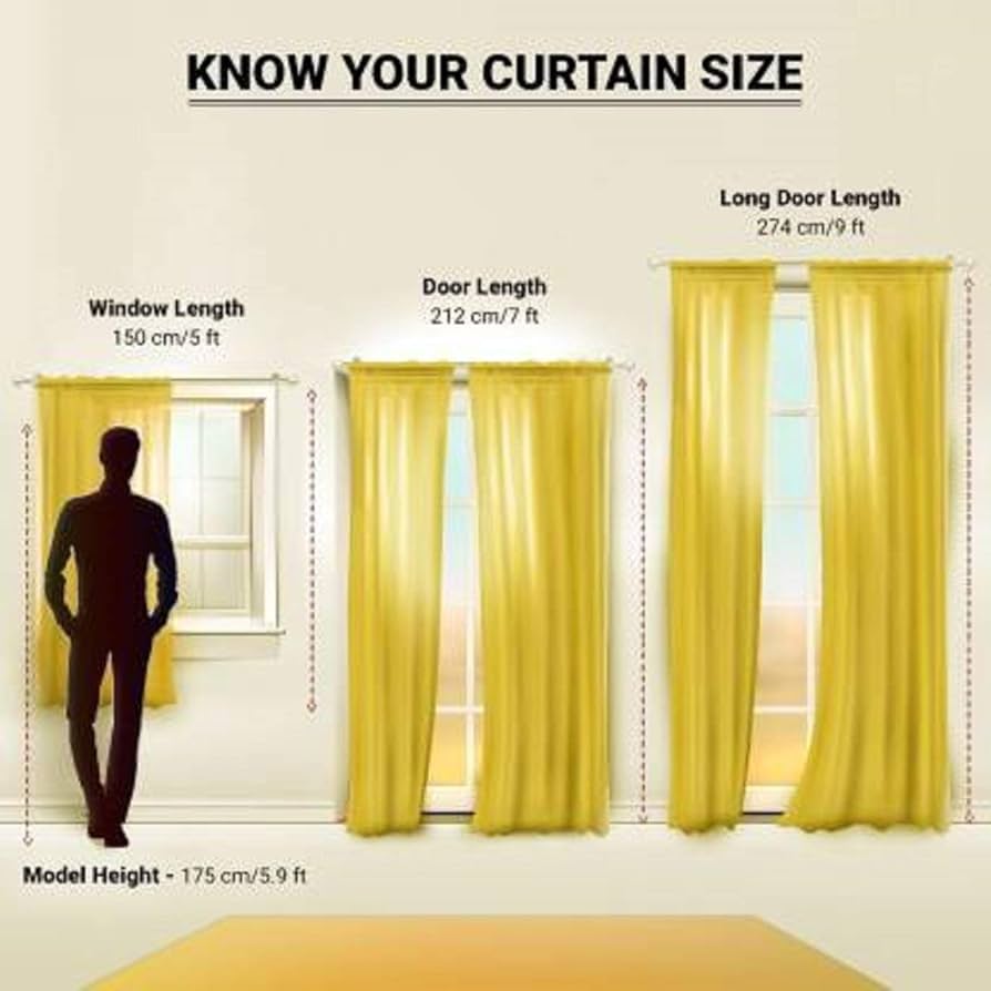 5ft curtains