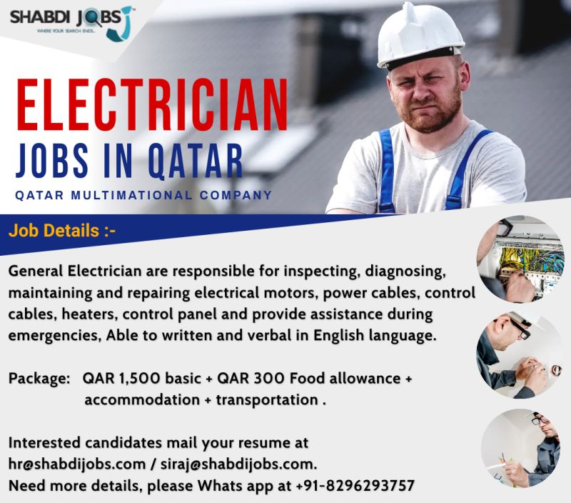 electrician job company