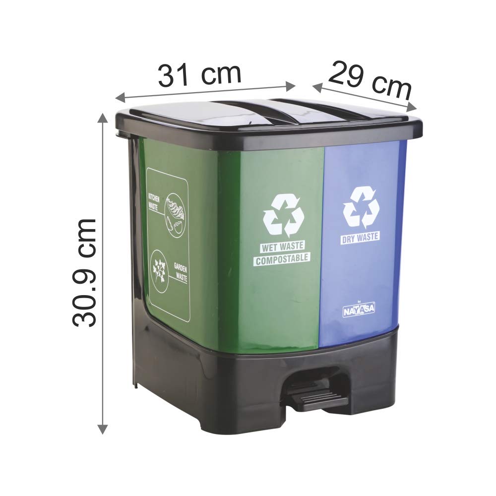 2 in 1 dustbin