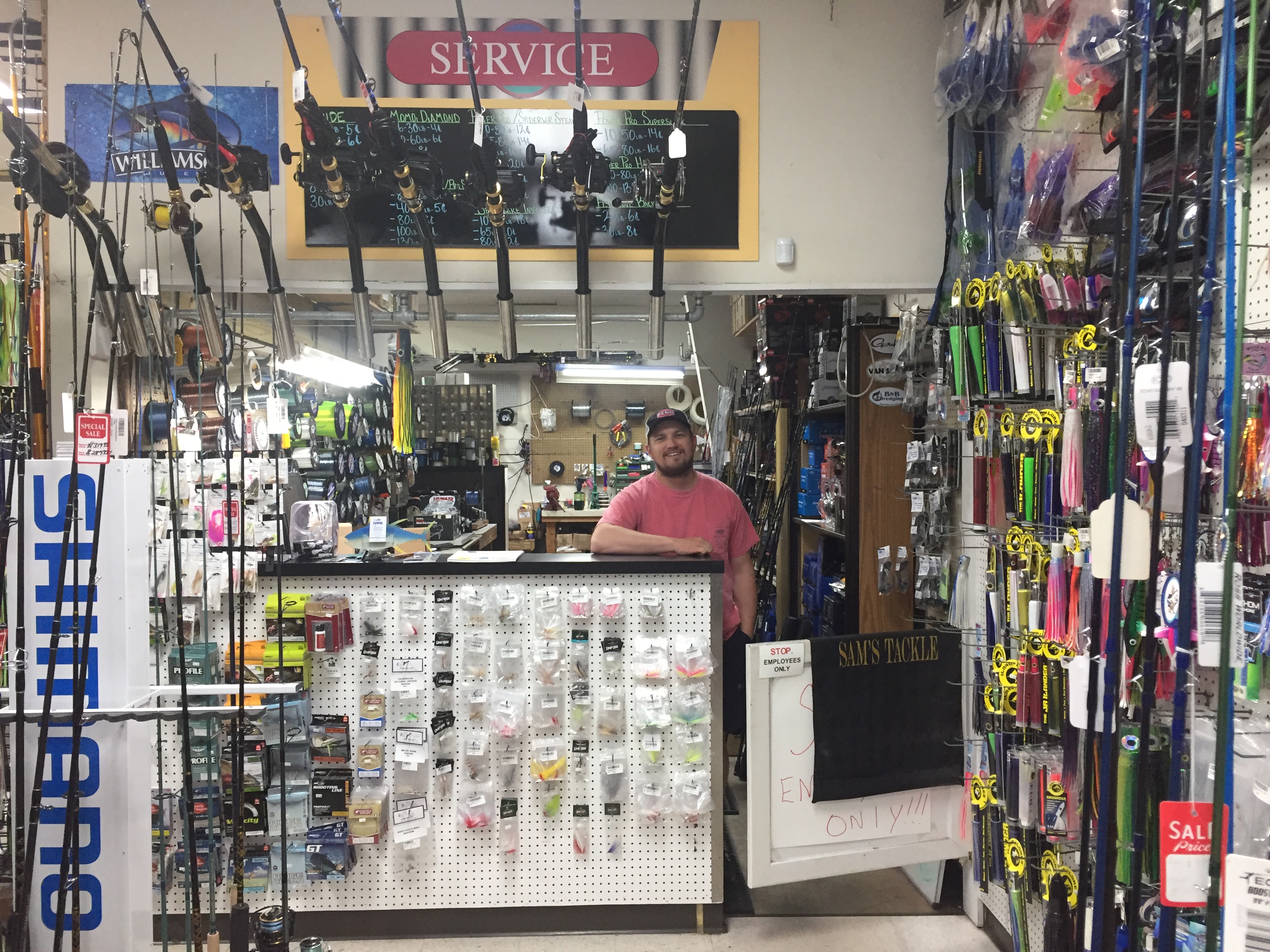 sams bait and tackle orange beach