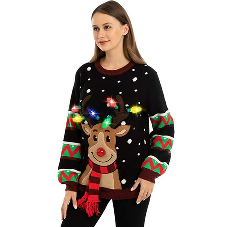 ugly christmas sweater walmart womens