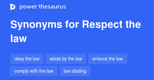 respectful thesaurus