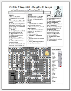 crossword clue unit of weight