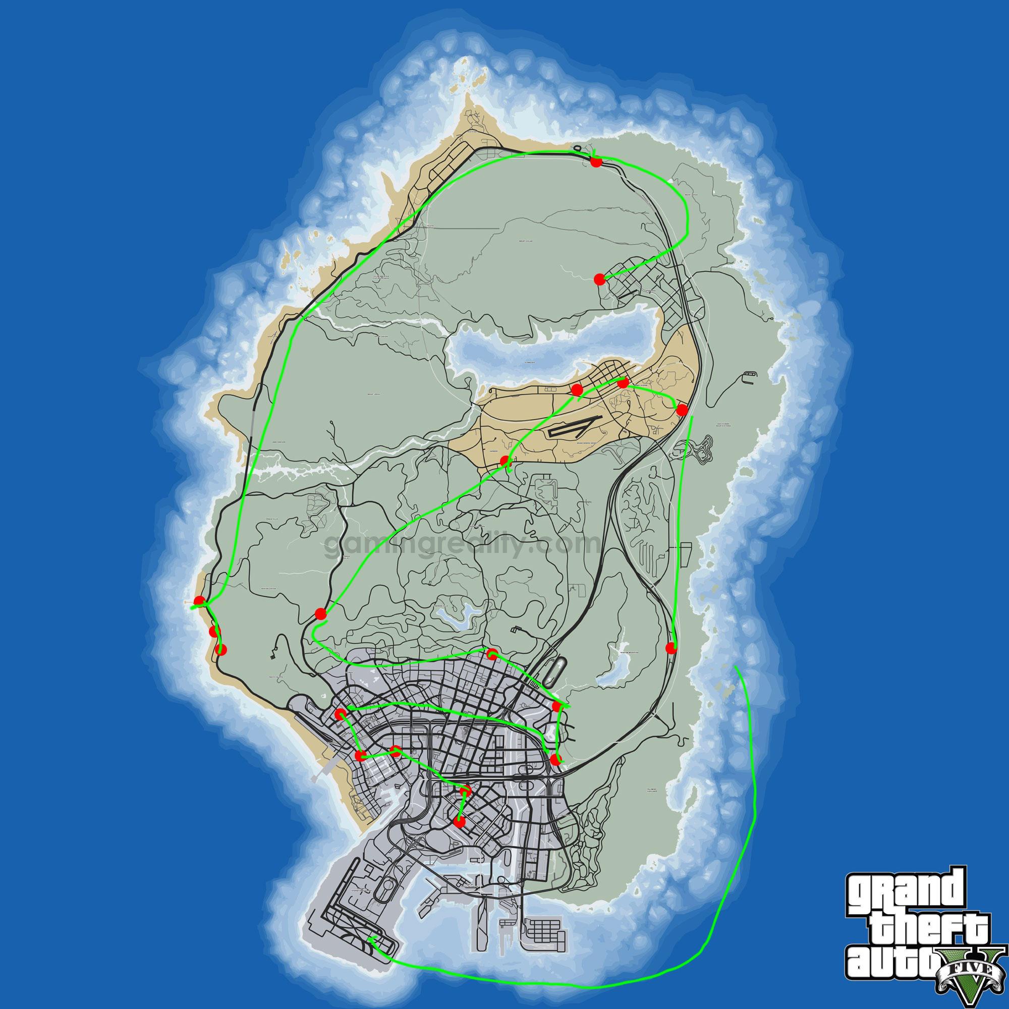 gta 5 car locations ps4