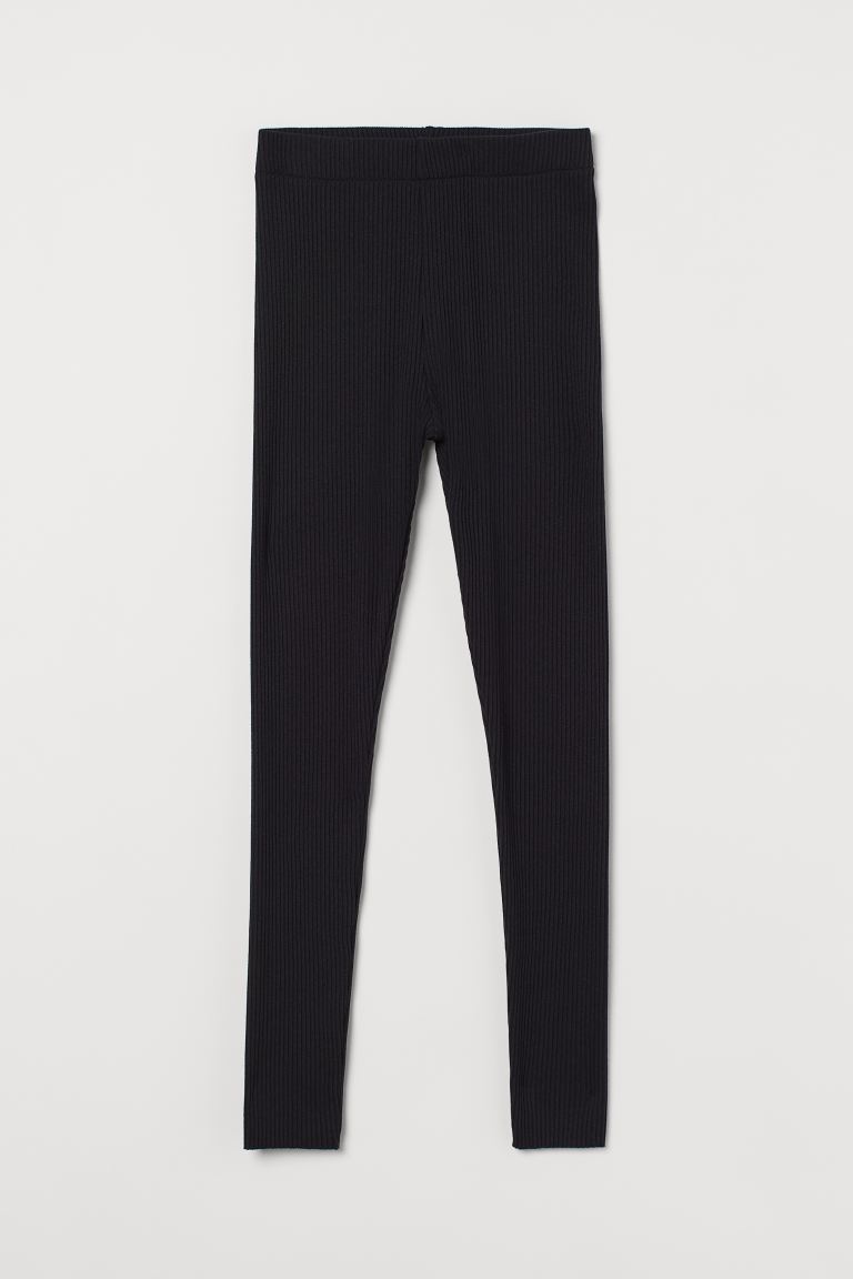 ribbed leggings h&m