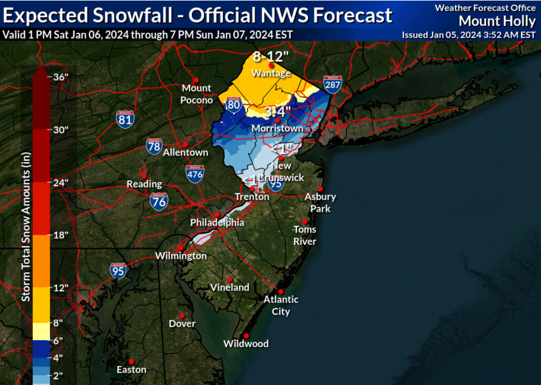 nj weather 10 days