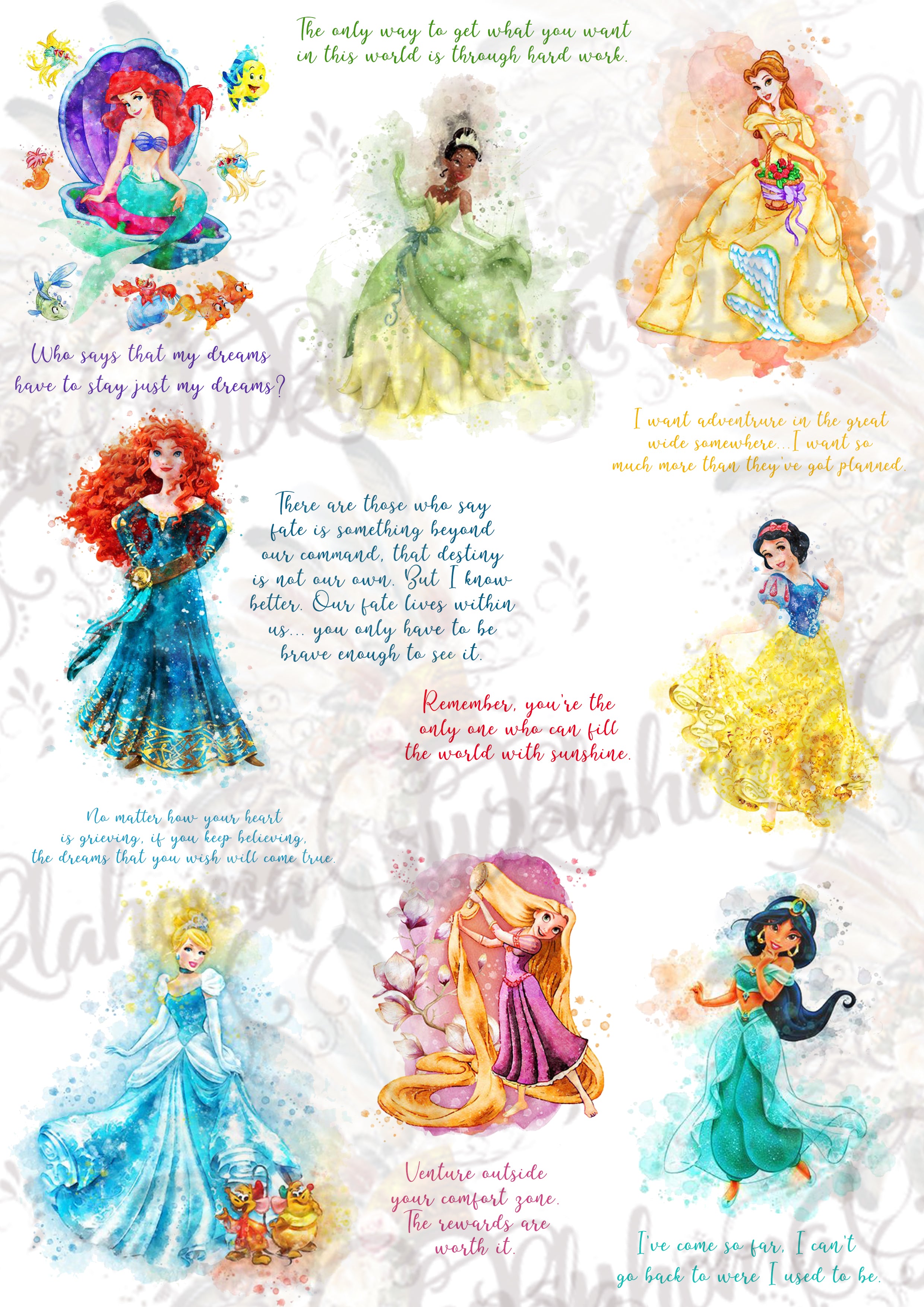 disney princess quotes