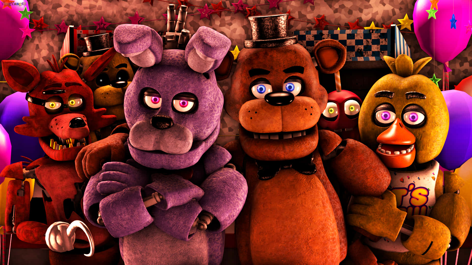 five nights at freddys wallpaper 1920x1080