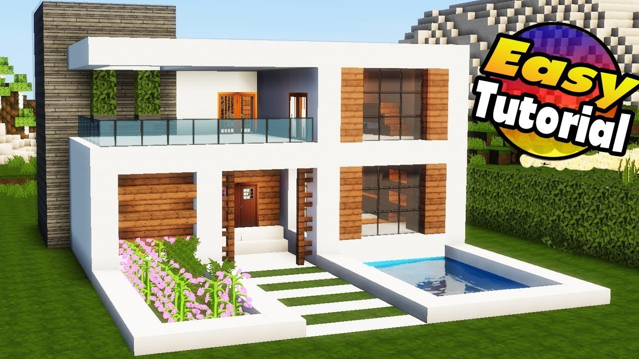 easy modern minecraft houses