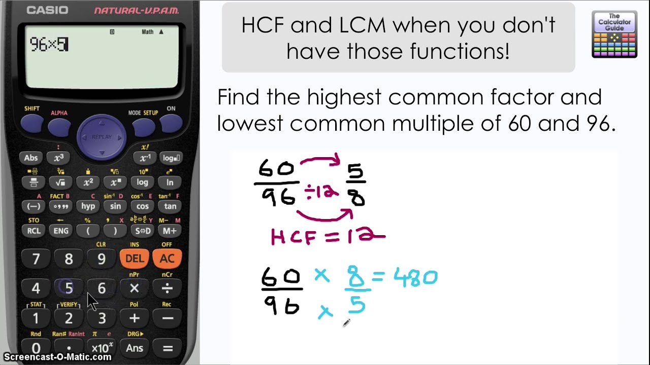 greatest common multiple calculator