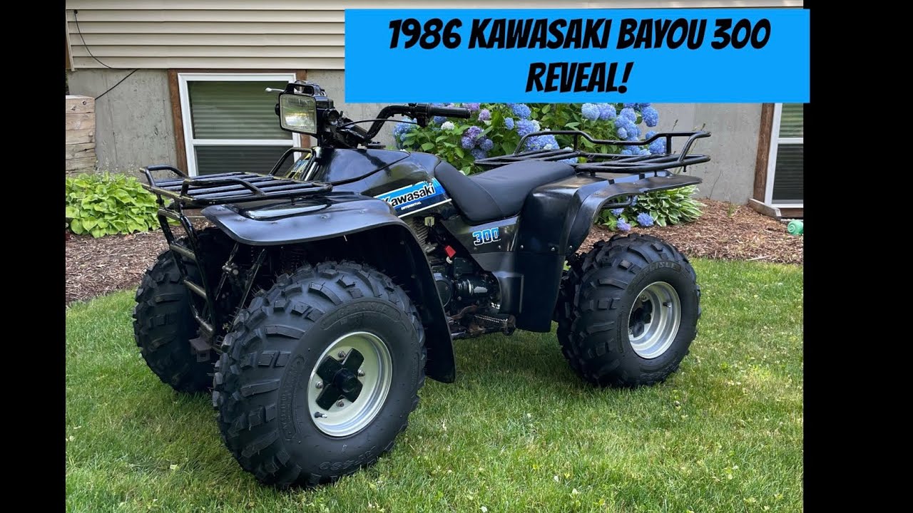 1986 kawasaki bayou 300