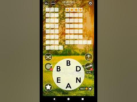 wordscapes puzzle 545