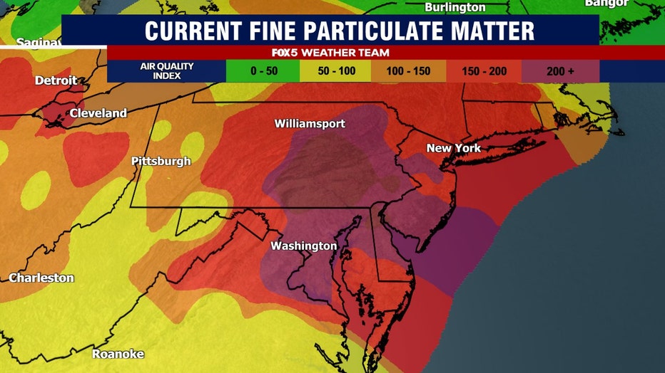 air quality in winchester va today