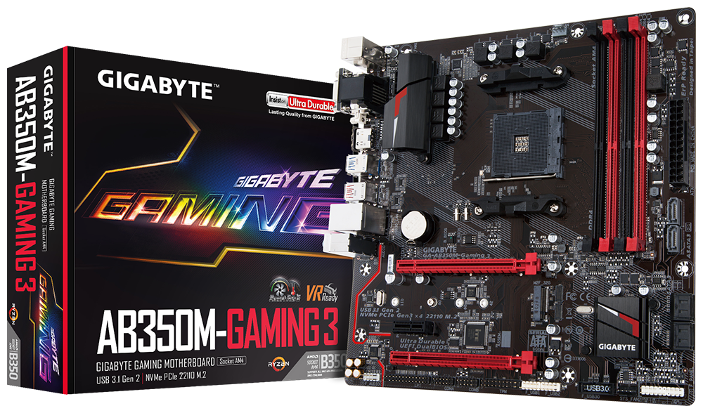 gigabyte ga ab350 gaming 3 rev 1.0