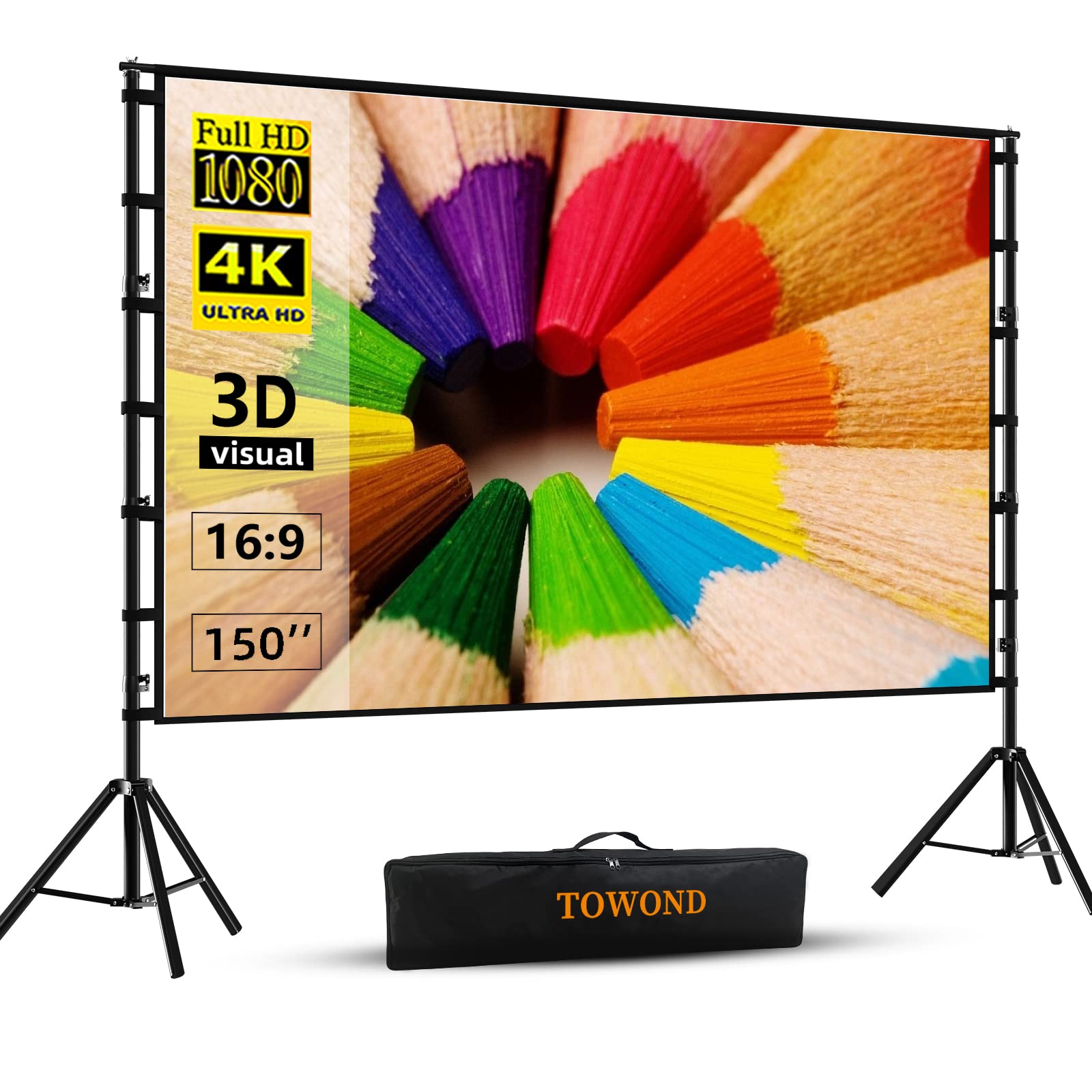 150 inch projector screen